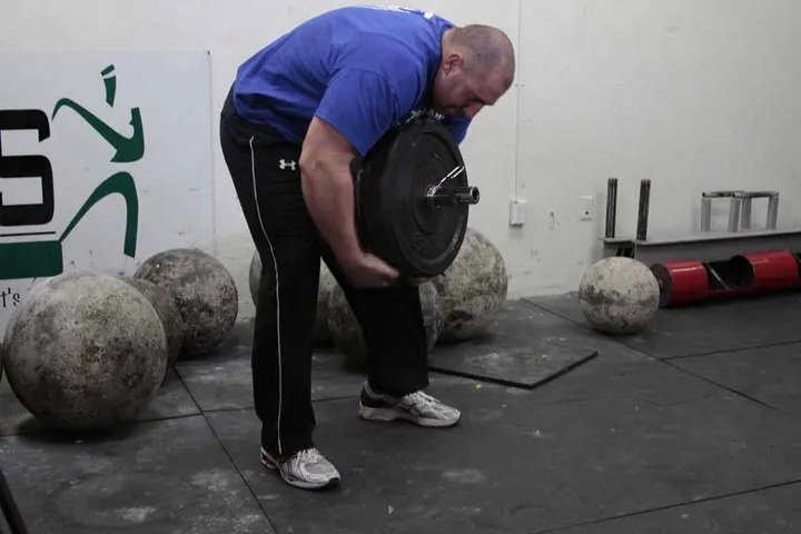 Atlas Stone Trainer — End position