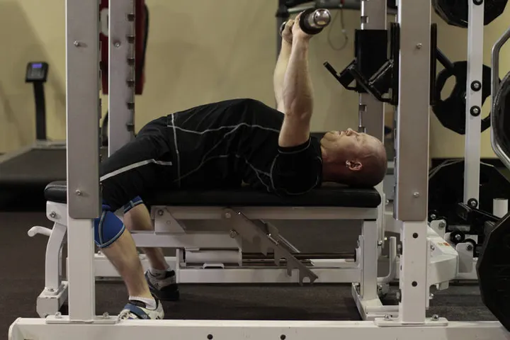Bench Press - Powerlifting — Start position
