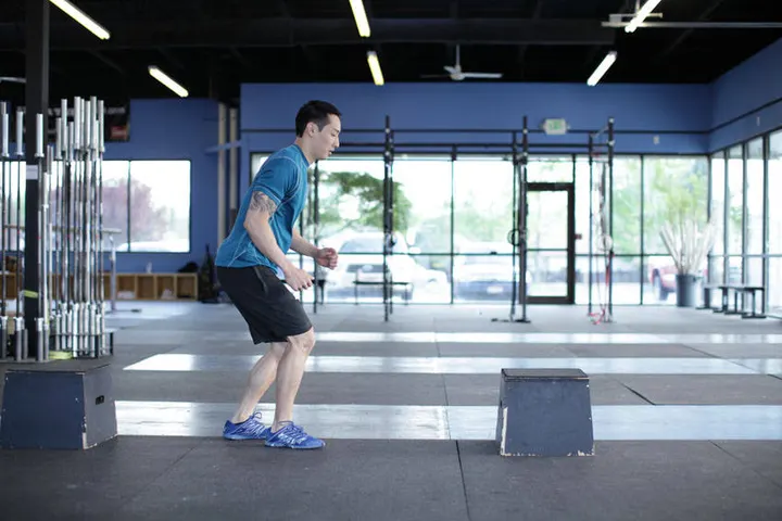 Box Skip — End position