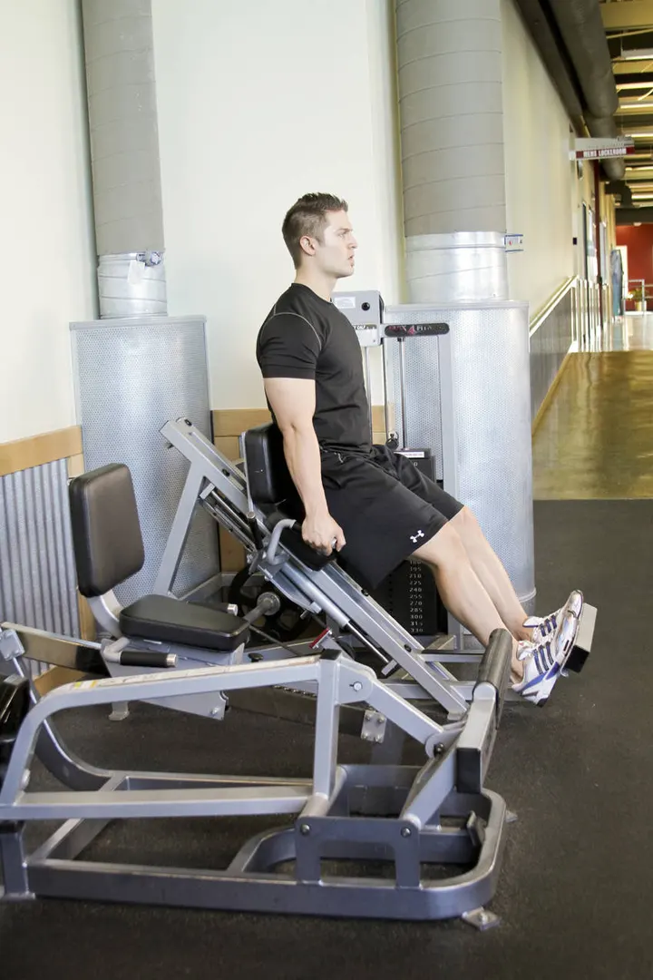 Calf Press — Start position