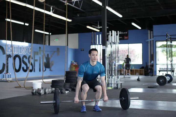 Clean and Press — Start position