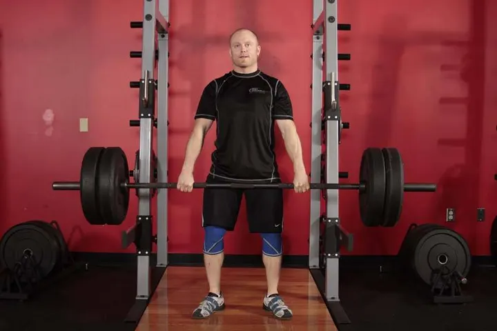 Clean Shrug — Start position