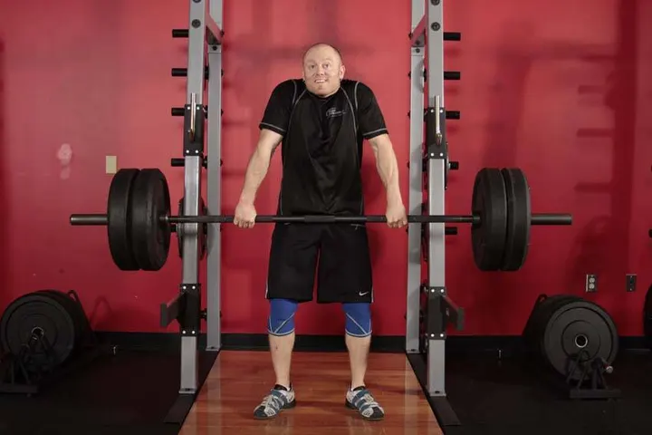Clean Shrug — End position