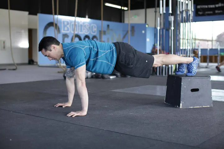 Decline Push-Up — Start position