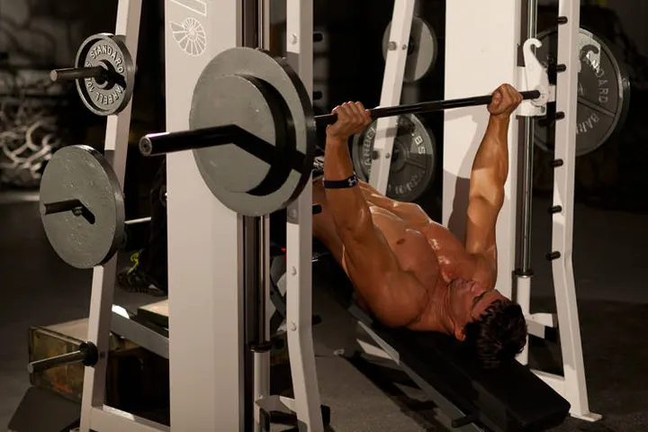 Decline Smith Press — Start position