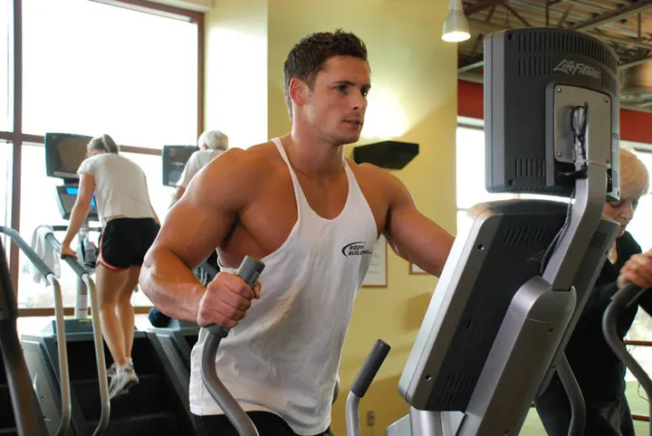 Elliptical Trainer — End position