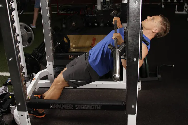 Inverted Row — End position