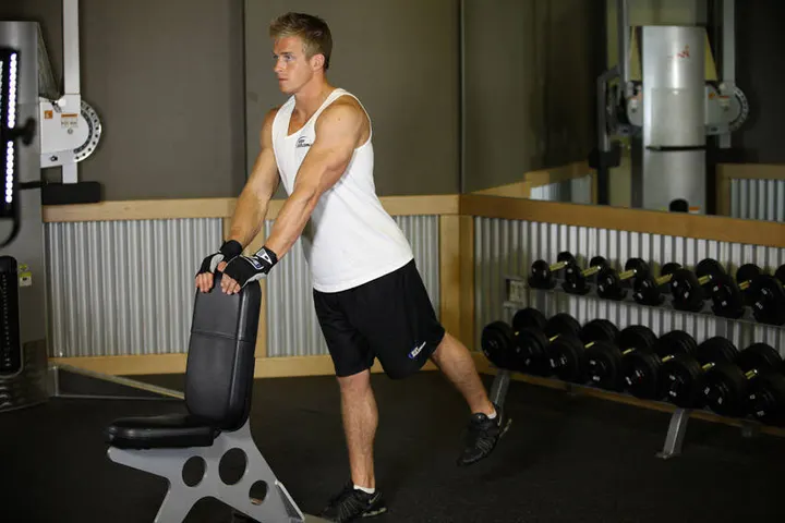 Leg Lift — End position