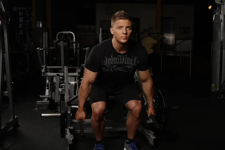 Leverage Deadlift — Start position