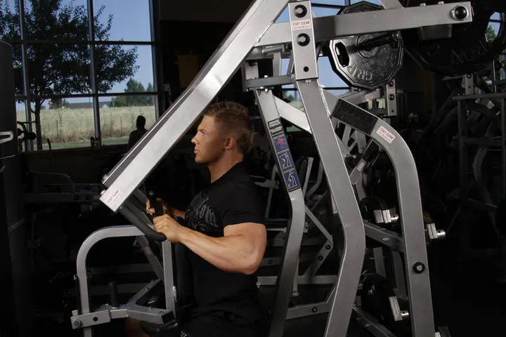 Leverage High Row — End position