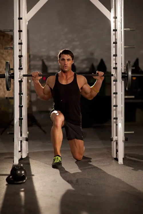 Lunge Sprint — Start position