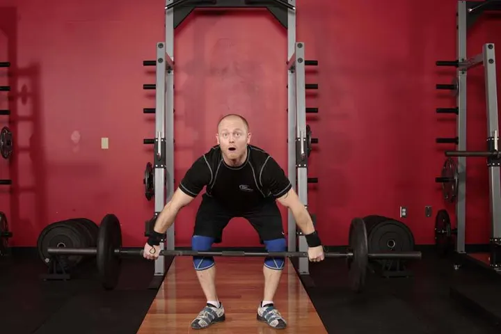 Muscle Snatch — Start position