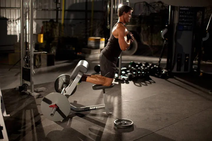 Natural Glute Ham Raise — Start position