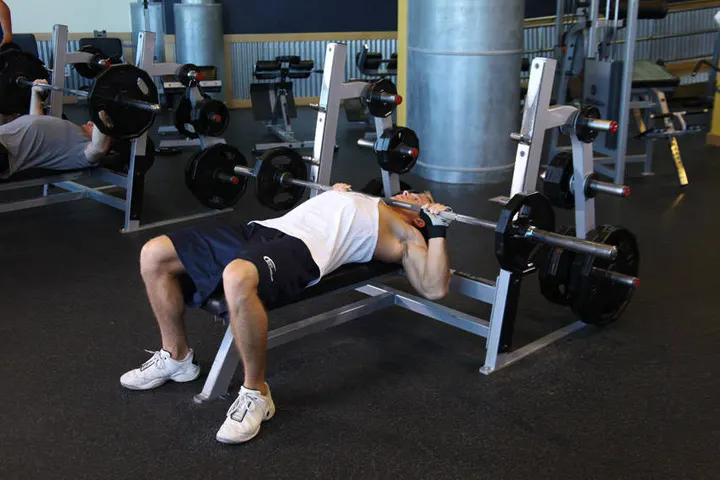 Neck Press — Start position
