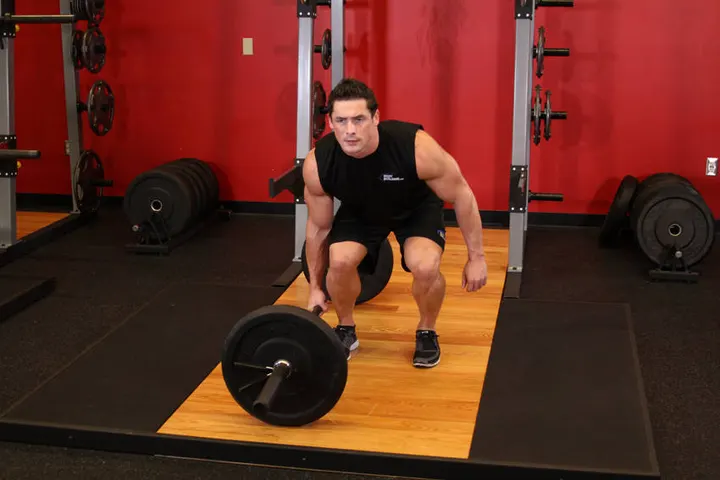 One-Arm Side Deadlift — Start position