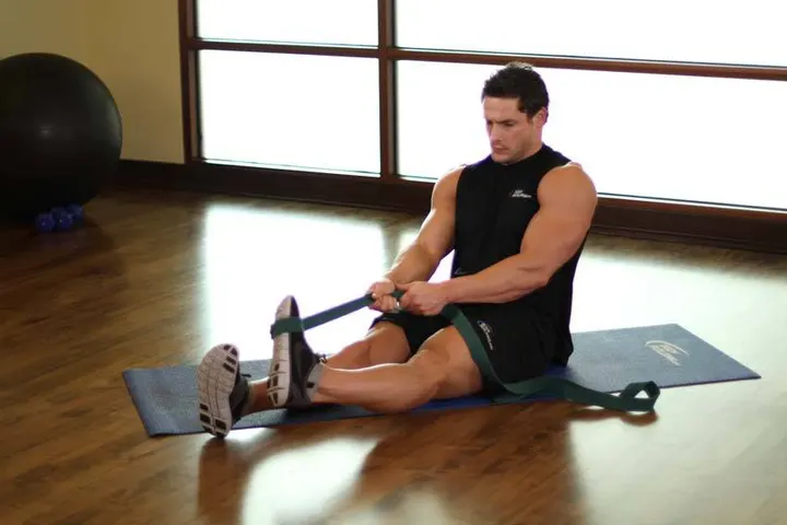 Peroneals Stretch — Start position