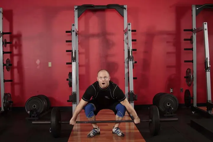 Power Snatch — Start position