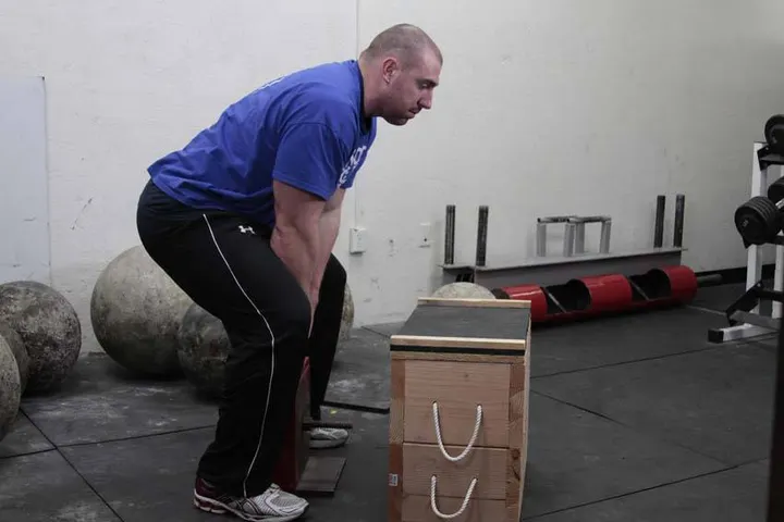 Power Stairs — Start position