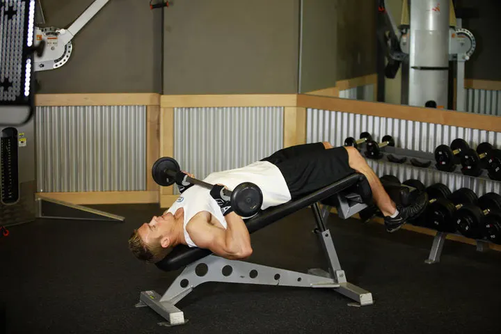 Press Sit-Up — Start position