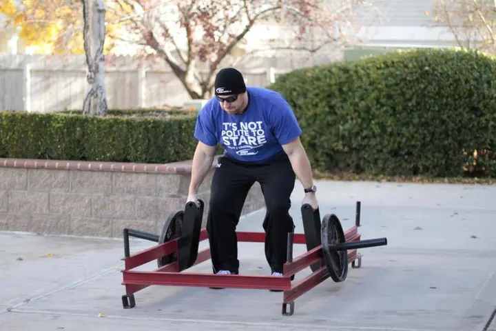 Rickshaw Carry — Start position