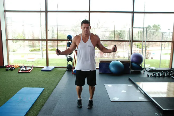 Rope Jumping — Start position