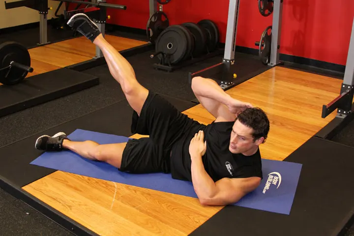 Side Jackknife — End position