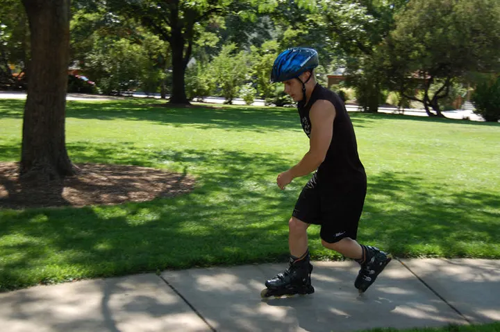 Skating — End position