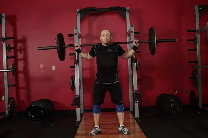 Snatch Balance — Start position