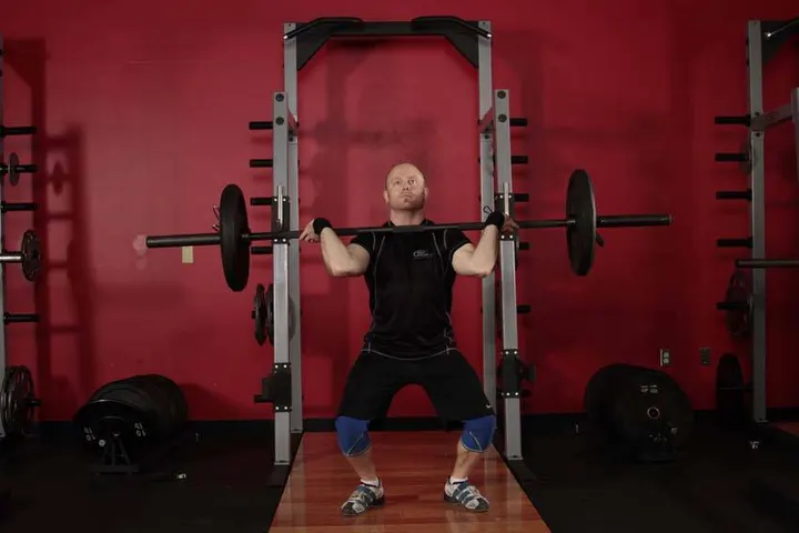 Squat Jerk — End position