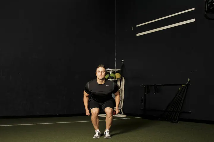 Star Jump — Start position