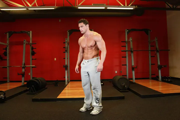 Stomach Vacuum — Start position