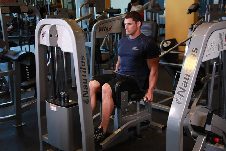 Thigh Abductor — Start position