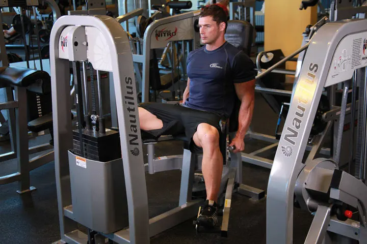 Thigh Abductor — End position