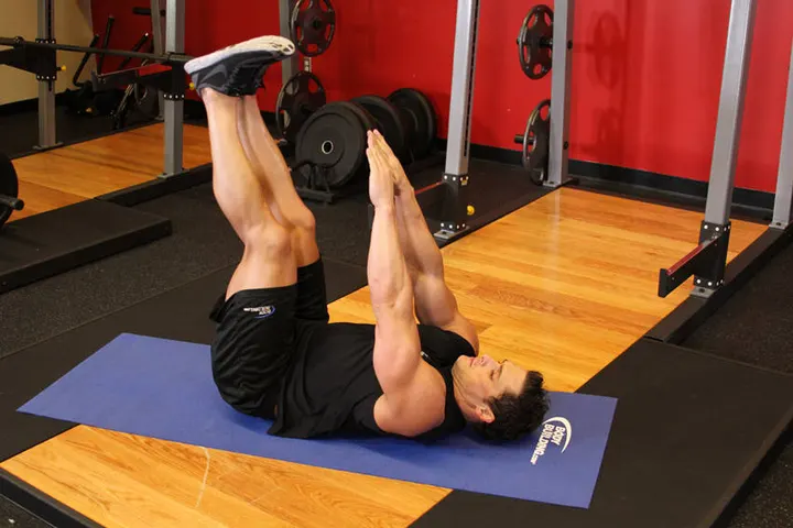 Toe Touchers — Start position