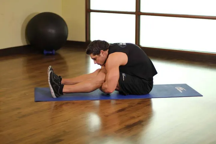 Upper Back-Leg Grab — End position