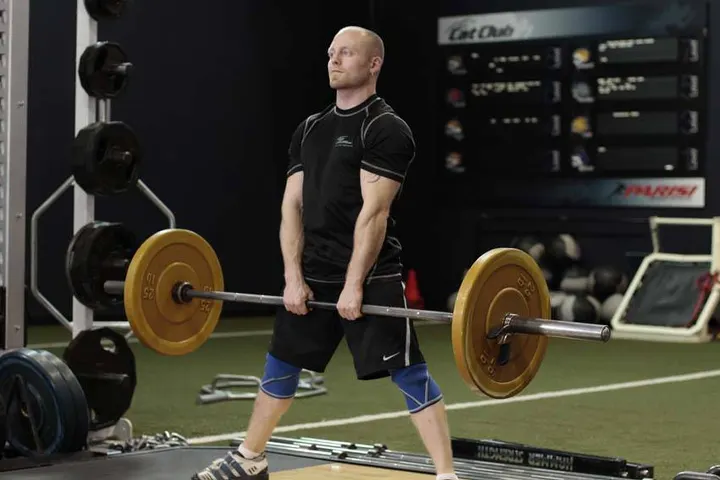 Wide Stance Stiff Legs — End position